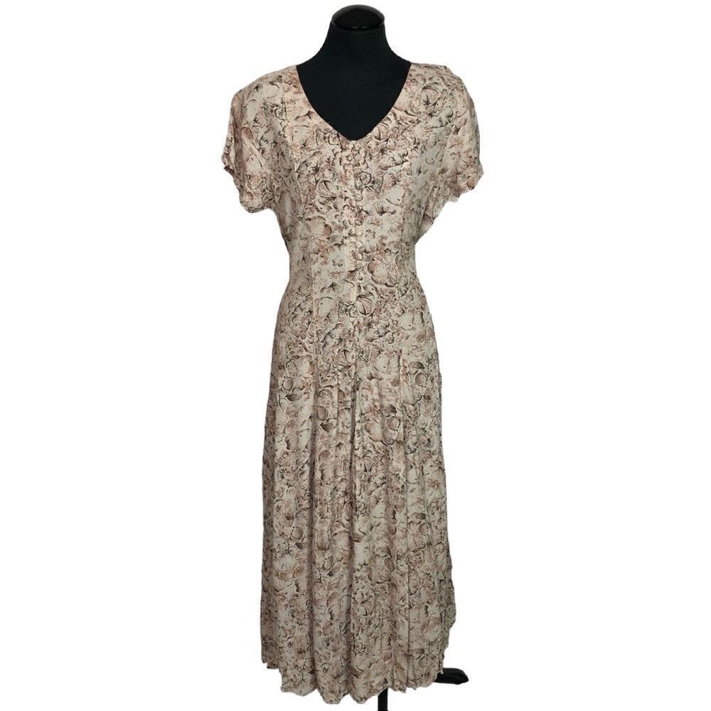 Vintage Starina Cottage Core Floral Dress - Women’s M
